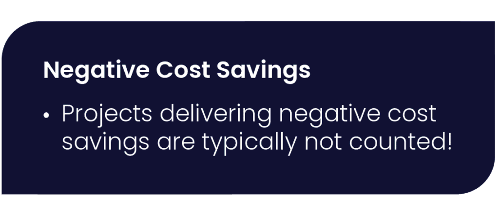Evidence of Cost Savings